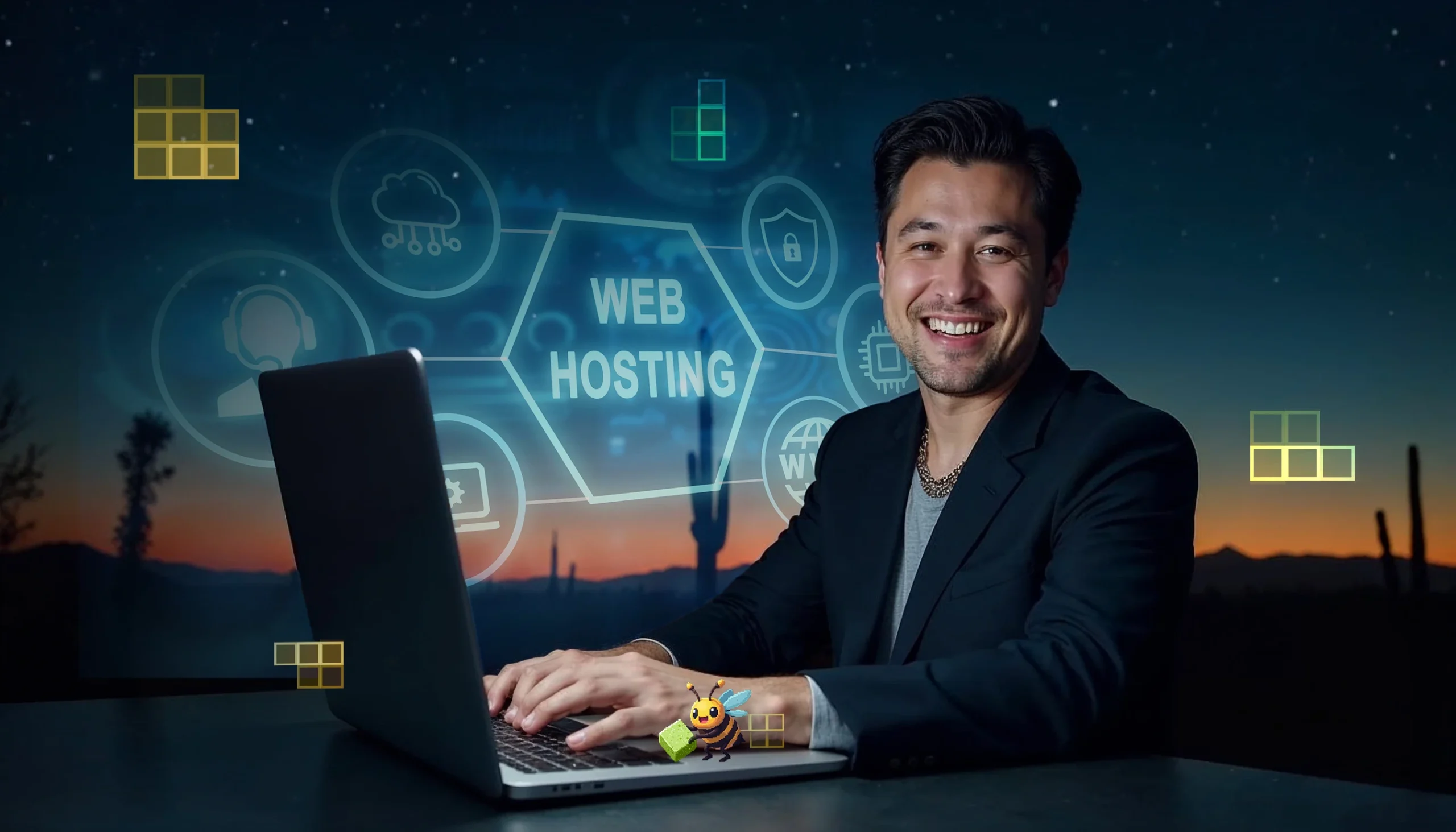 Website support services from Sugar Pixels, Inc., showcasing secure hosting and performance maintenance solutions.